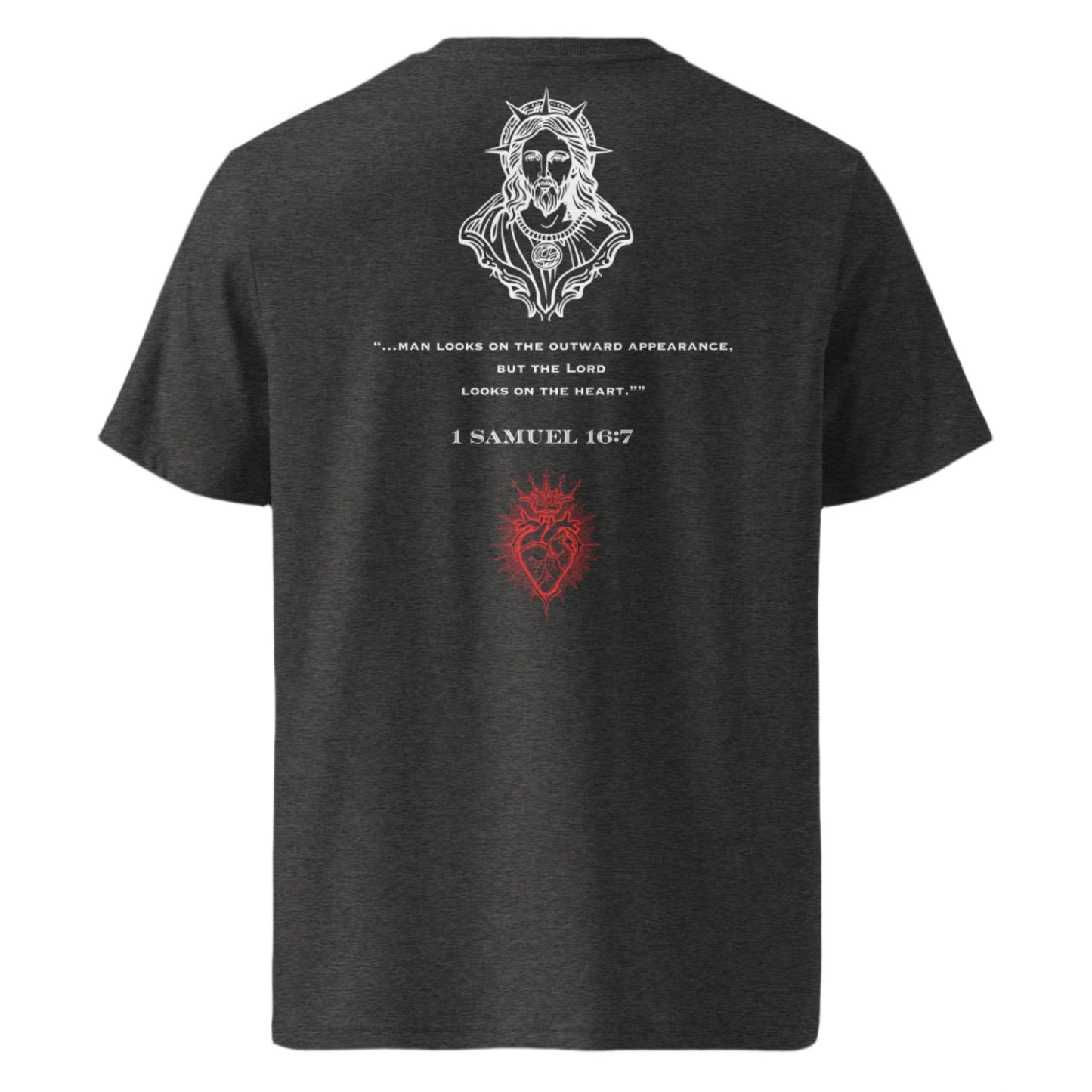 Lord looks on the heart unisex t-shirt (varied colours)