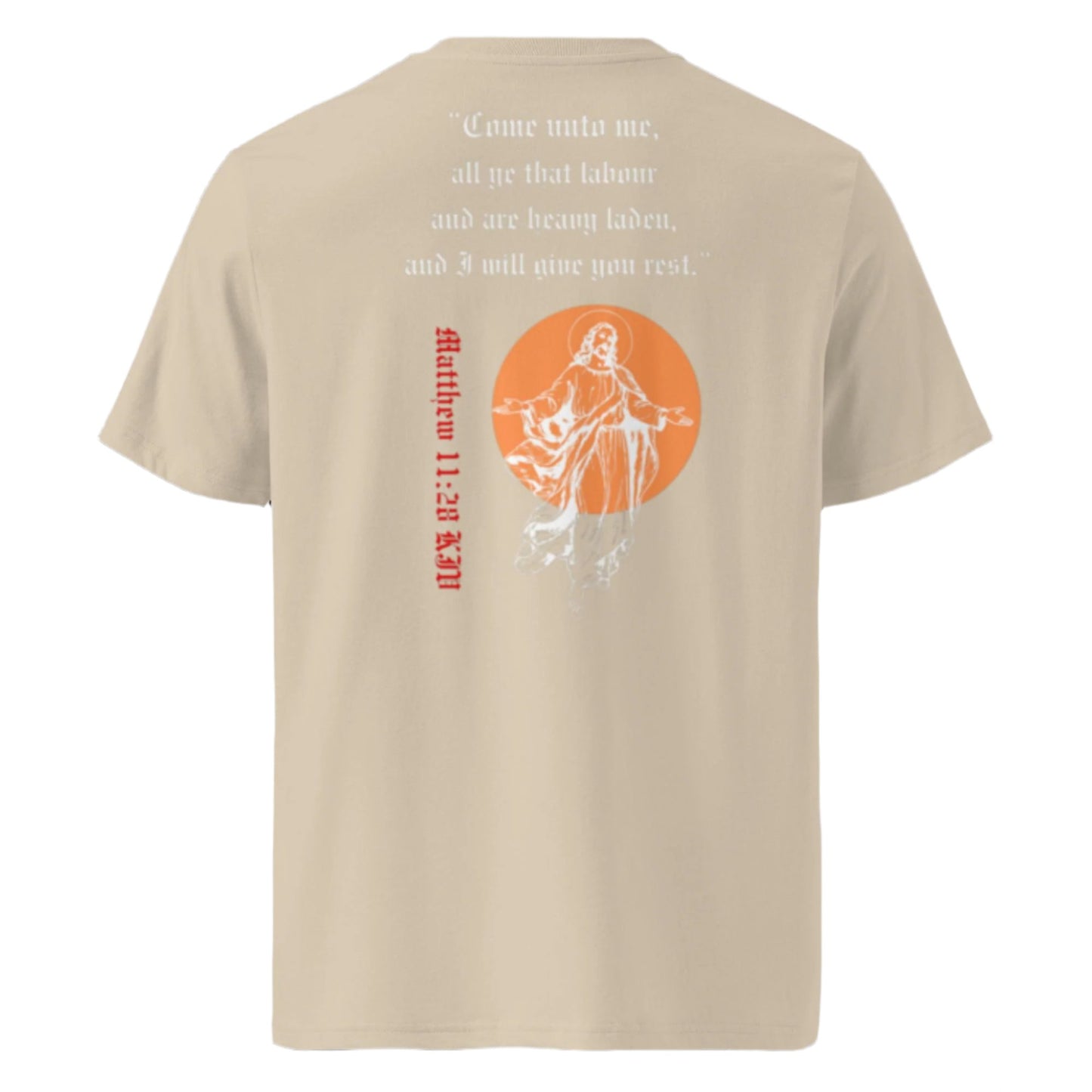 Come unto me unisex t-shirt (varied colours)