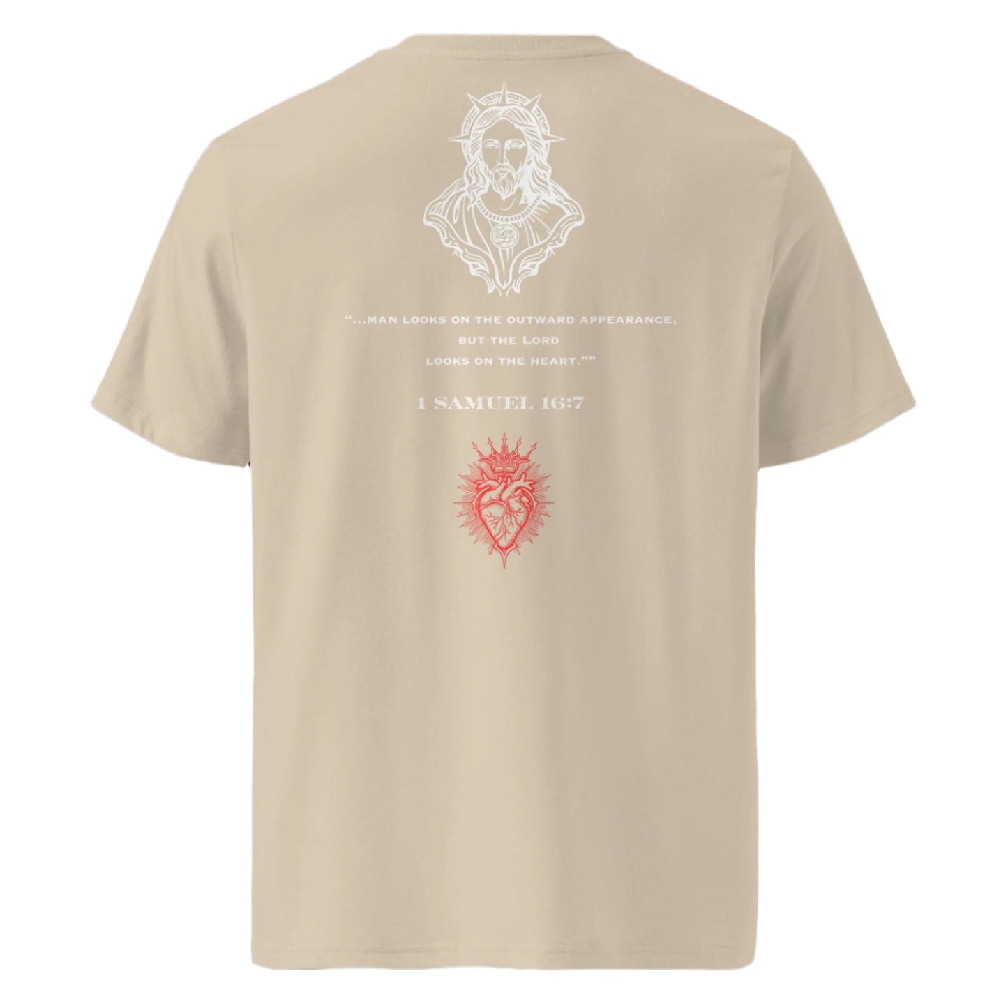 Lord looks on the heart unisex t-shirt (varied colours)